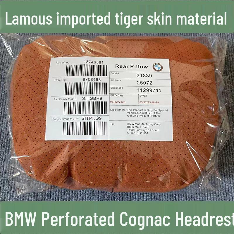 BMW Car Headrest & Neck Support Pillow for 1, 3, 5, 7 Series, X1, X3, X5, X7 - Interior Accessories Single Headrest