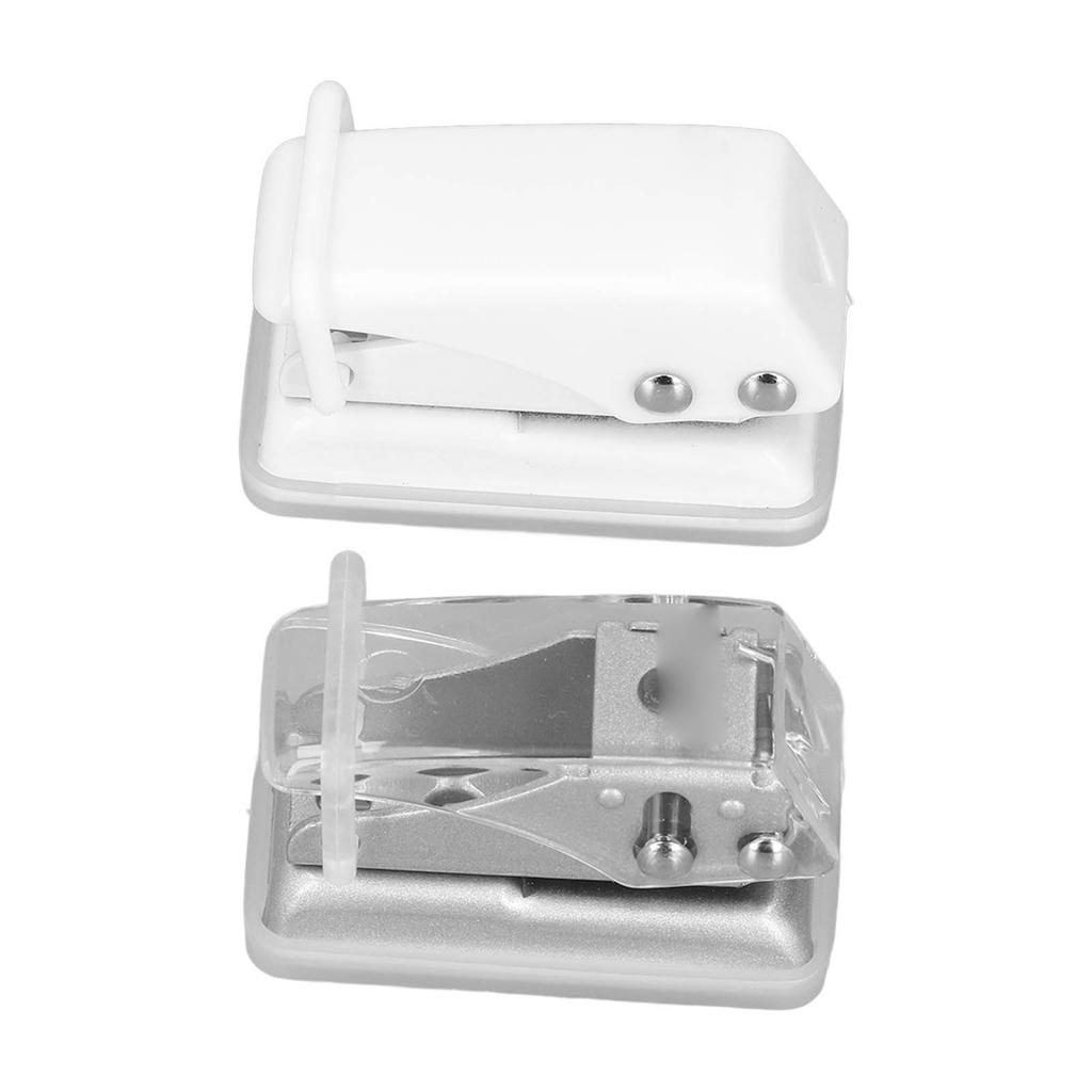 Locher Weiß Mini Handgriff Manuelle Einzel Loch Locher für Sammelalben Papier Karte Handwerk Stat