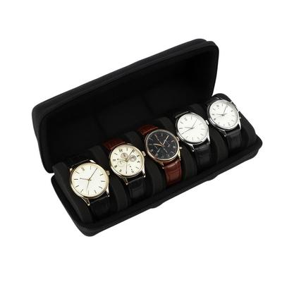 Portable Watch Travel Watch Compact Shock with Protective Portable Pouch for Travel and Business Trips 5 Case, Case, Storage, Absorbing, Cushion,