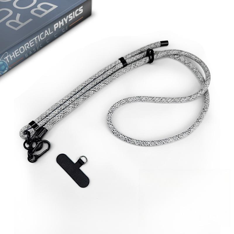 1PCS 150CM Length Phone Lanyard Adjustable Detachable Crossbody Lanyard Necklace Strap Anti-lost Phone Hanging Rope Neck Straps