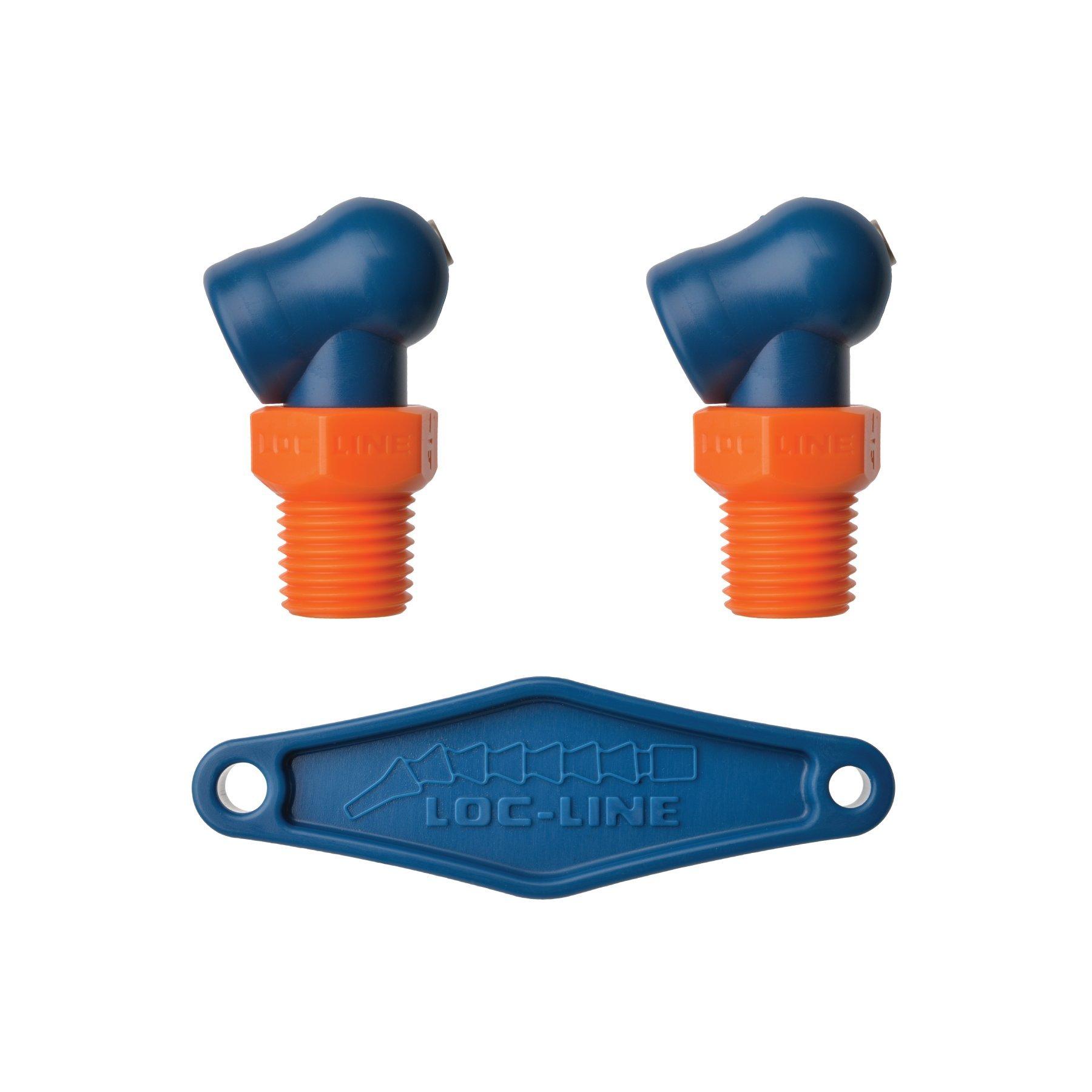 

HPT nozzle with thread x2 NL72092 LOC-LINE 1/4 XR 4.1x0mm