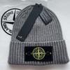 Winter Knitted Hat Outdoor Windproof Cold Proof Compass Decoration Warm Hat