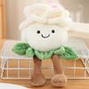 New Plant Series Rose Flower Plush Toys Soft Cartoon Pink Blue White  Dolls Home Decor Cute Baby Valentine's Day Gift For Girls