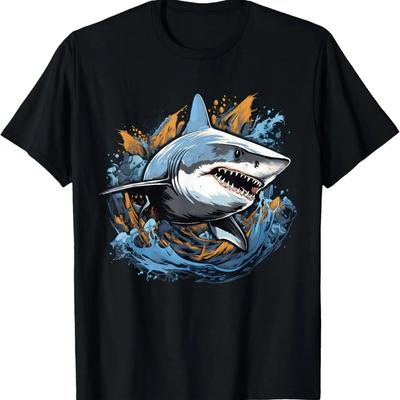 Retro Style Blacktip Shark T-Shirt
