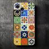 Italian Sicilian Style Floral Pattern Soft Phone Case for iPhone 16 16E 17 Air 15 Pro Max 14 Plus 13 Mini 11 12 7 Black Cover Ba