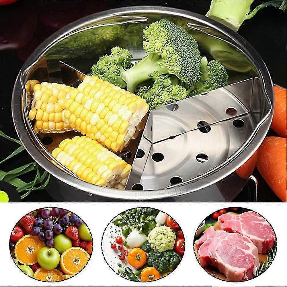steel steamer rack for cooker 3 compartments
