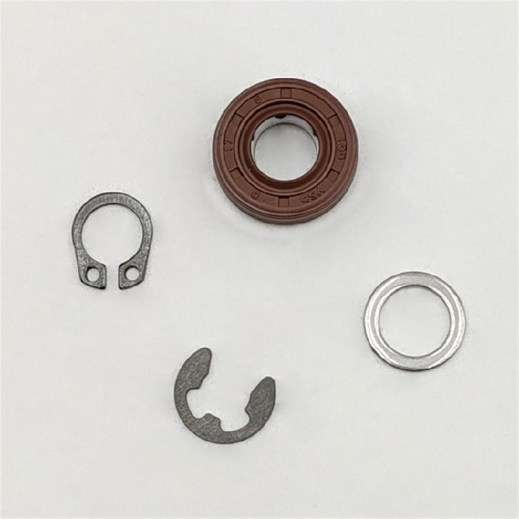Juego de Sellado Universal para Panificadora Incluye Sello Arandela Plana de Acero Inoxidable Clip y Clip E para Aplicaciones de Panadería