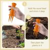 Handheld Soil Aerator 3-Spike Soil Loosening Tool Manual Mini Soil Aerator for Houseplants Small Flower Beds Vegetable Patches