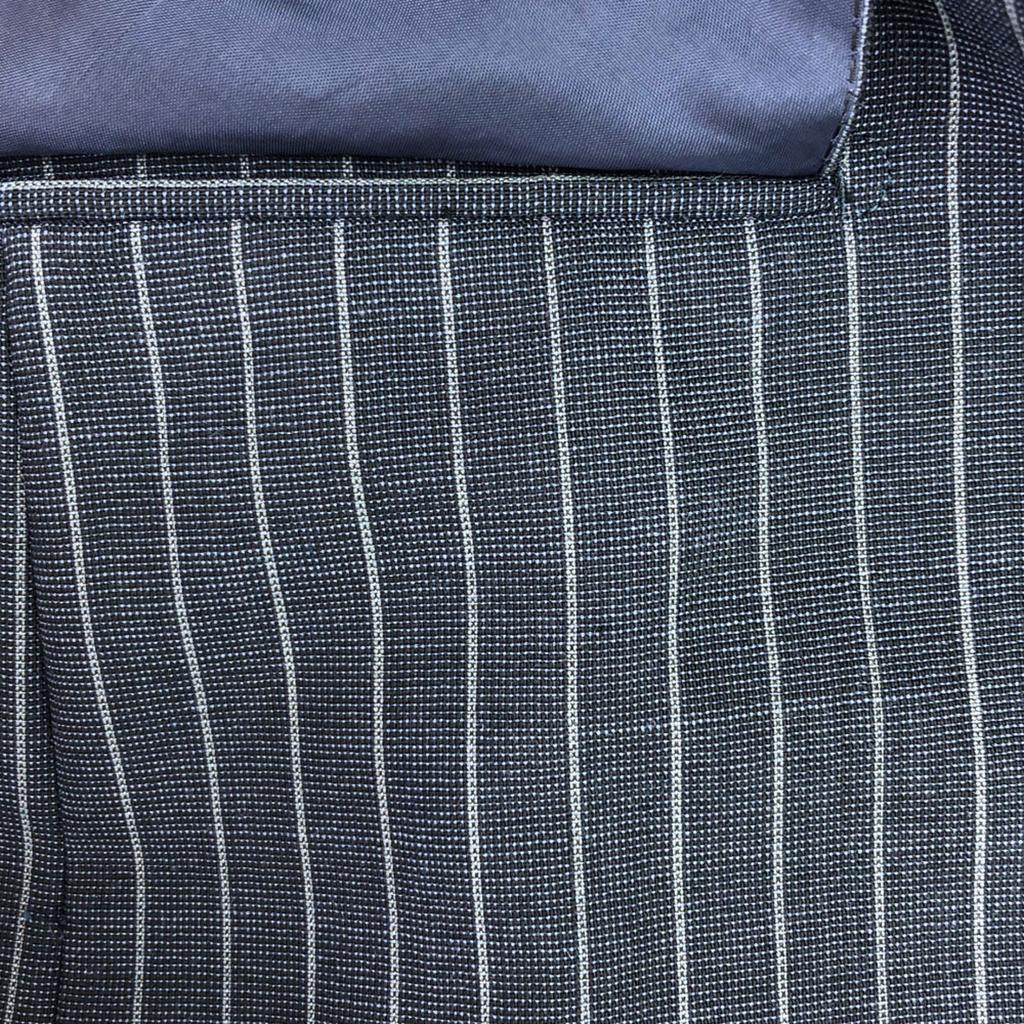 RING JACKET Made In Japan Wool Blend Striped Pattern Tailored Jacket 46 Men's Used