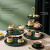 Nordic Ceramic 2-Tier Fruit & Cake Stand