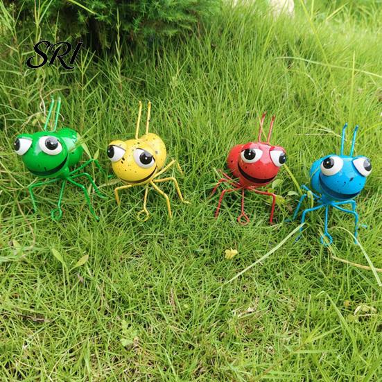 Helles Bemaltes Gartendekoration Großes Ameisen Eisen Dekorative Skulptur mit Rasenfigur Farben Rostbeständig Simulationsmodellierung für Hof