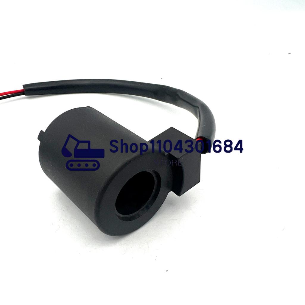 For Yanmar VIO Solenoid Valve Coil 12V   Accessories 16mm 38mm Excavator