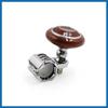 Brown Folding Steering Wheel Knob Power Handle Grip Ball for Auto Car Item Replacement