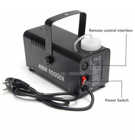 400W Portable Fog Machine: Remote-Controlled Atomizer for Weddings & Stage Performances