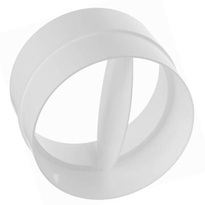 Válvulas Antirretorno de PVC de 4 pulgadas Bloqueador de Corrientes Conector de Conducto Compuerta Válvulas Antirretorno de Ventilación Para Ventilación Fácil de Instalar