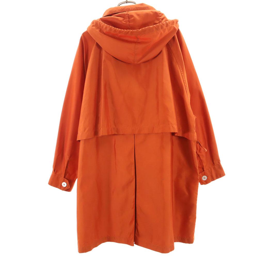 Salvatore Ferragamo 90s Made in Italy Old Long sleeve pocketable Raincoat Women Used