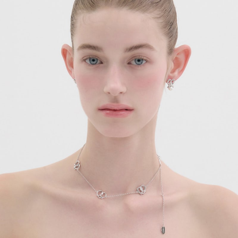 

comelico atelier Pretzel Chain Necklace Gold (18K gold plated)