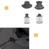 Mosquito and Insect Proof Beekeeping Mesh Fisherman Hat Foldable Bucket Hat UV Protection Summer Beach Sun Hat