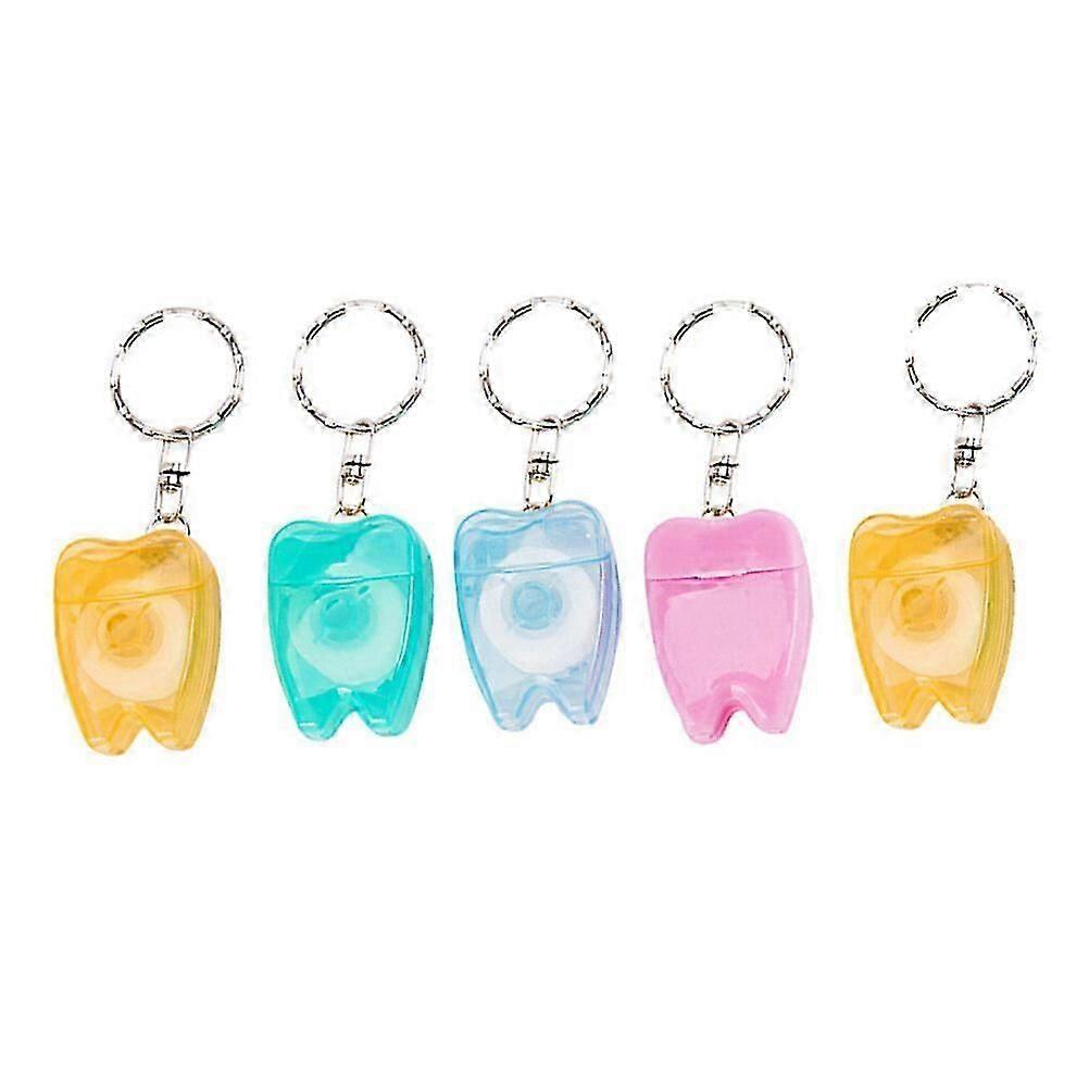 5 Pcs Braces Cleaner Portable Tooth Floss Floss Picks Flossing Teeth Oral Cleaning Tool