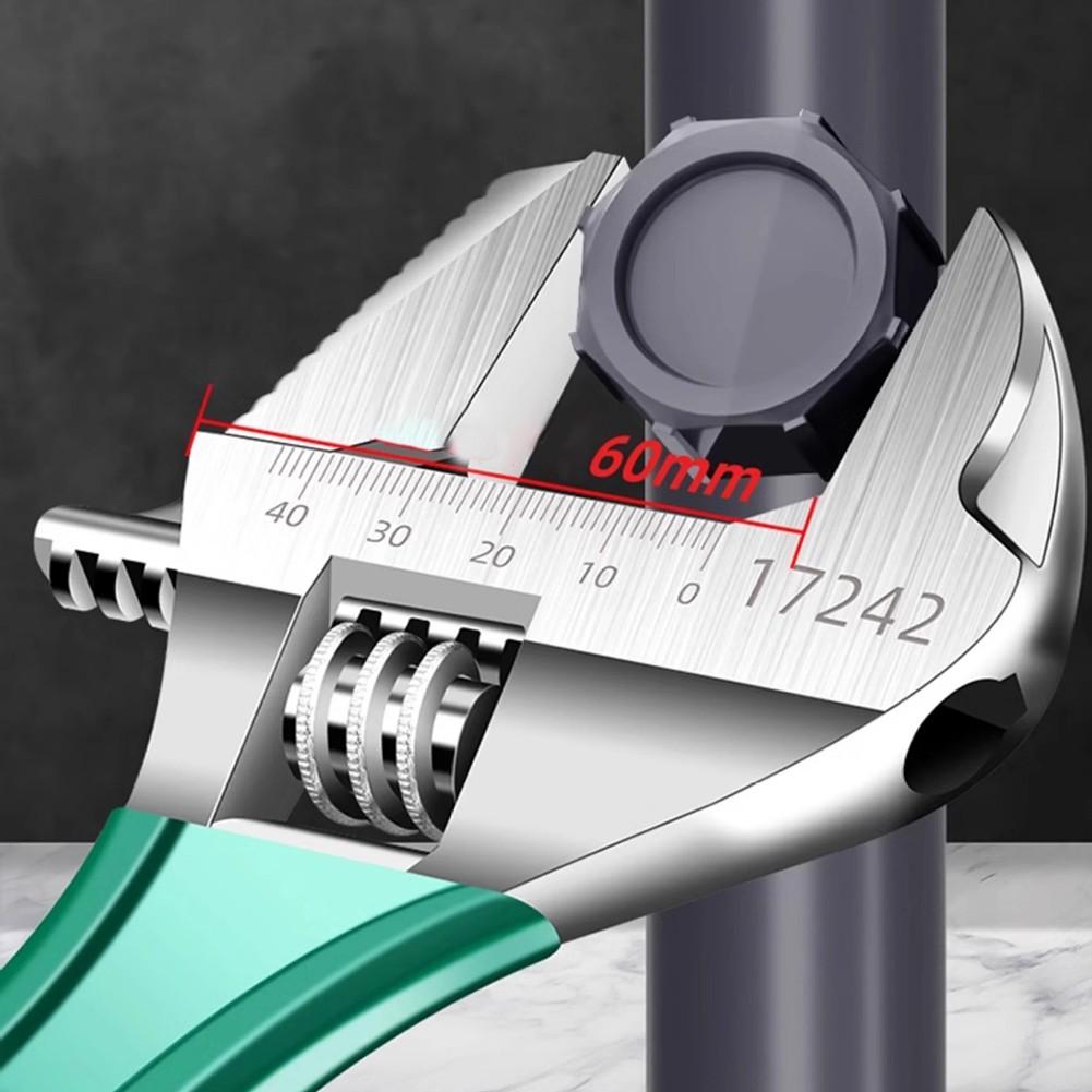 

Эффективный 68-дюймовый регулируемый гаечный ключ с широким зевом для быстрого доступа Dual-purpose 8 inch