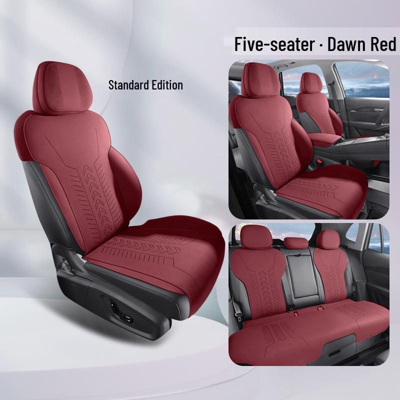 

Чехол на сиденье из алькантары для Geely Galaxy E5: Универсальная, Вентилируемая, Дышащая, Всесезонная Автомобильная Подушка Galaxy E5