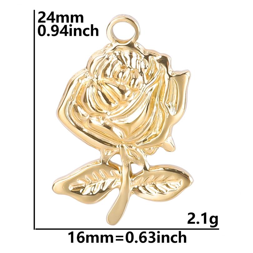 5pcs/Lot Gold Color Animal Butterfly Charm Ojo Turco Stainless Steel Charms For Jewelry Making Supplies Skull Head Star Moon Eye