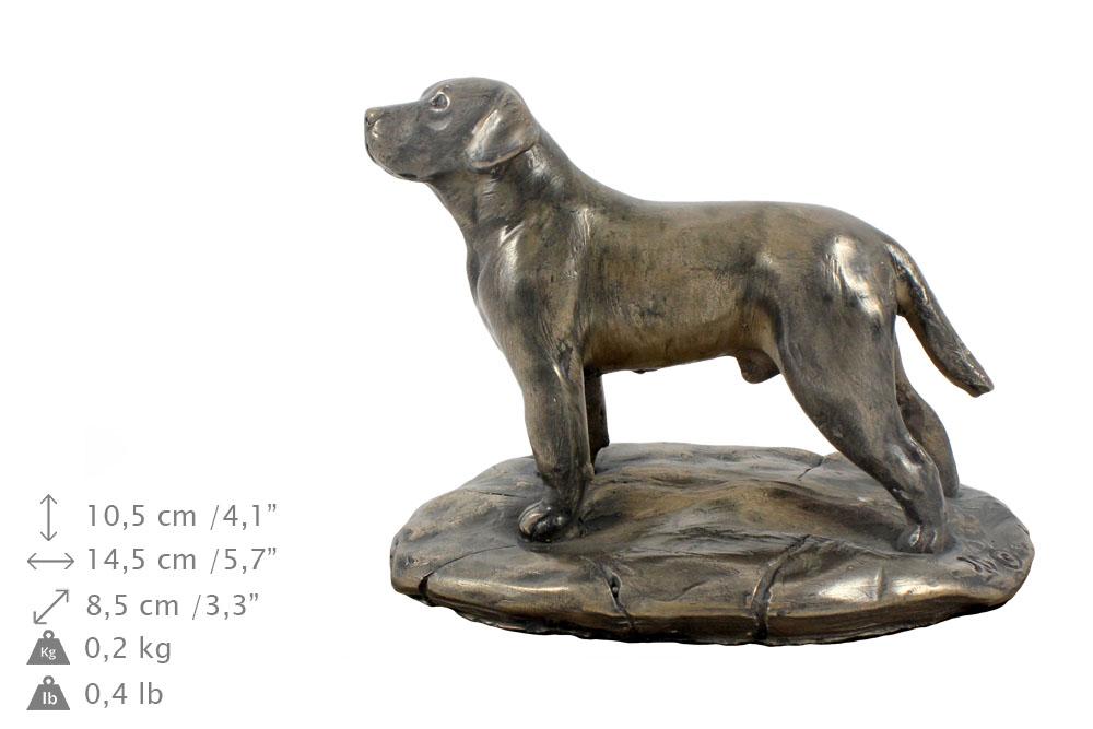 Labrador Retriever - urn for the ashes of a dog, urn with a statuette, elegant urn in the classic style of the Art-Dog brand