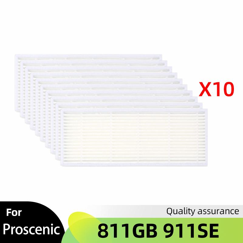 For Proscenic 811GB 911SE/ Symbo xBot 5 PRO/ Lauben Robot Vacuum 26BB Pet Spare Parts Main Side Brush Hepa Filter Mop Accessory