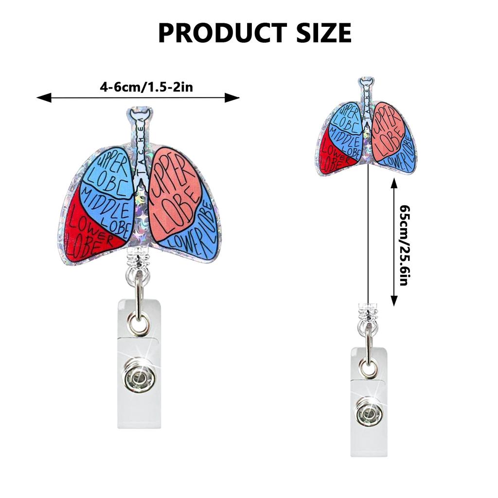 Badge Reel Functional Id Card Holder Doctor Badge Holder Retractable Nurse Badge Holder For Identification Display Work Id