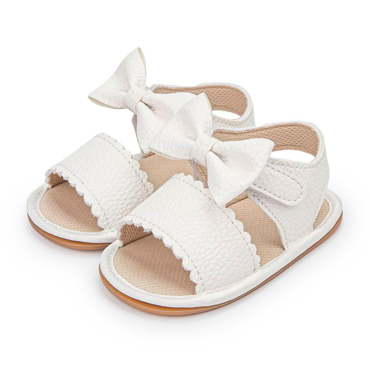 Сандалии нового стиля, Обувь для малышей, Дышащая детская обувь Insole Length  11cm белый