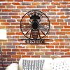Custom Queen Bee Metal Wall Art for Beekeepers, Bee Lovers & Home Decor, Outdoor Hanging Sign, Gift