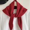 Wool Knitted Scarf For Woman Multi-functional Warm Triangular Muffler Women Headscarf Winter Warm Knitting Neckerchief Hair Wrap