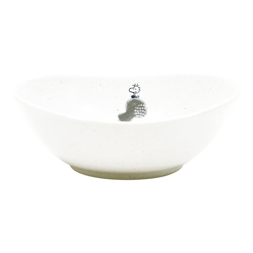PEANUTS Snoopy Mikrowellen- und Spülmaschinenfeste Fuku Hyotan Hergestellt in Produktnummer 617135 Teller/Schüssel, 14x13cm, Sicher, (Glückskürbis), Japan,