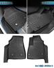 Cartist Compatible with New Voxy and Noah 90 Series First-Row Floor Mats, 3D Car Floor Mats with Integrated Instrument Panel, 3D Structure, Specific T