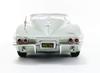 Maisto 1965 Chevrolet Corvette Silver Scale Special Edition Model with Display Opening and Working Classic Vintage Car 1/18 Base, Doors, Suspension,