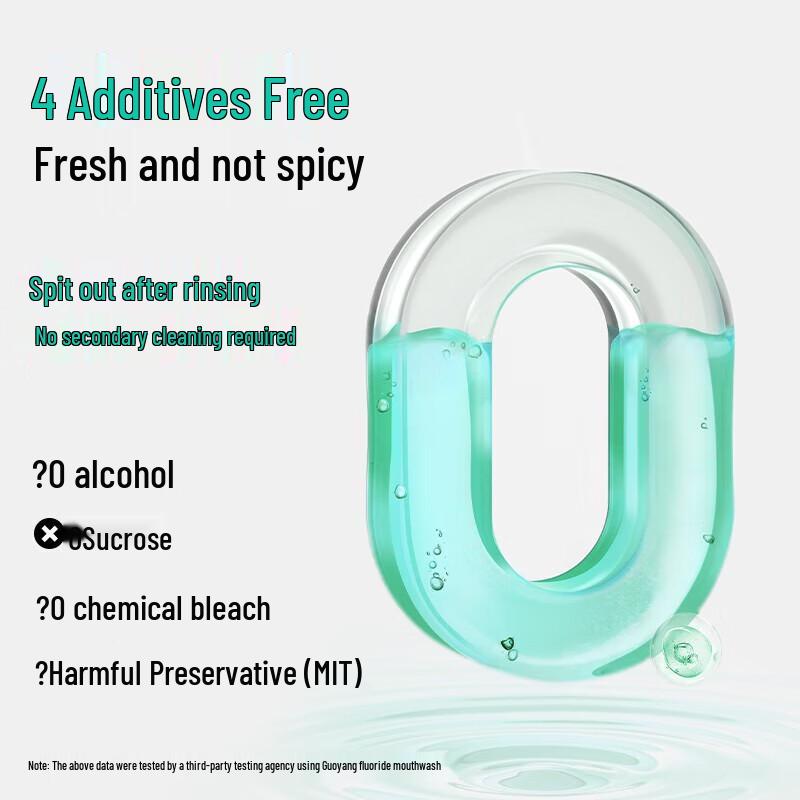 meyarn Lime Mint Fluoride Mouthwash, 12ml X 20 Sachets