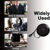 Soft Retractable Tape Measure, Black Double-Sided Design, Ideal for Body Measurement, Fabrics and Seamless Knitting