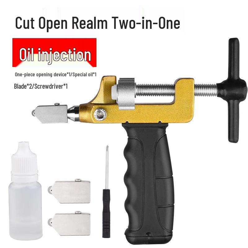 Portable Diamond Glass and Tile Cutter for Home Use