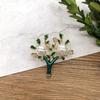 Forest retro fairy tale versatile brooch bee pearl temperament brooch pin coat with accessories