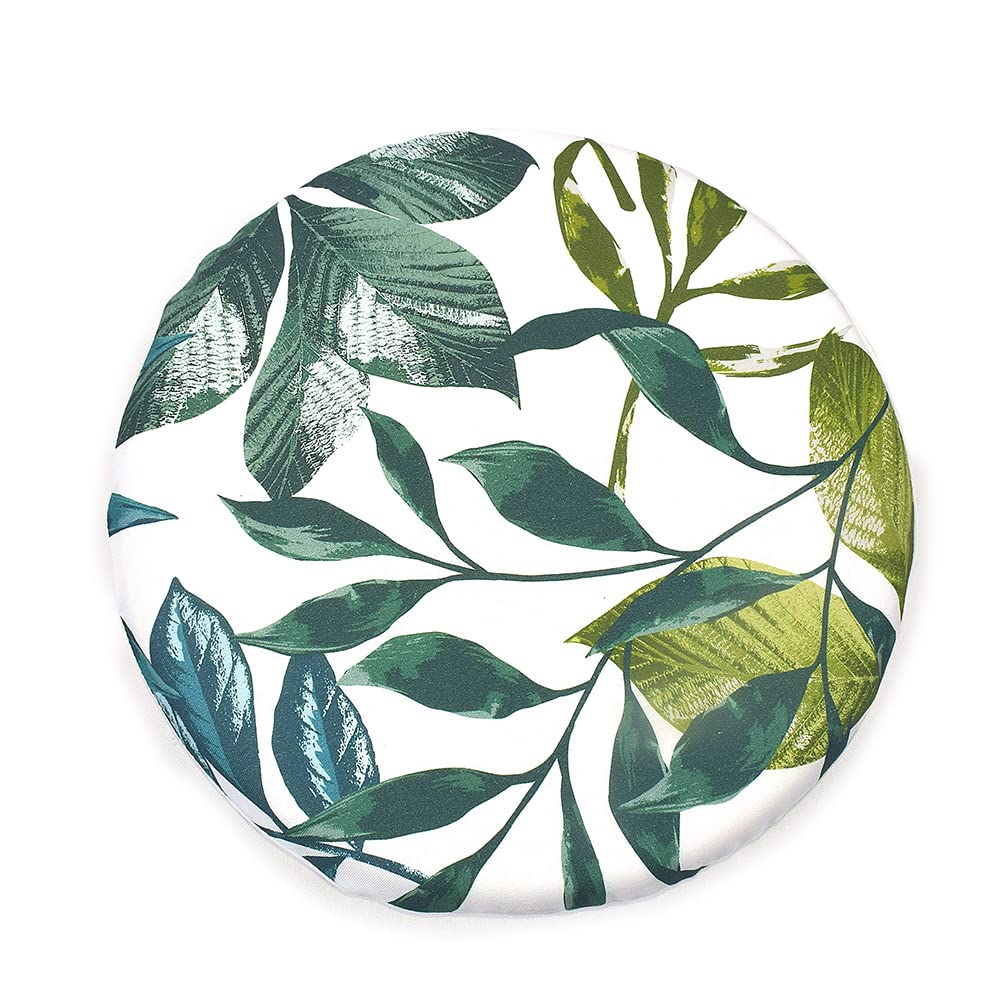 STYLE Decor Seat Cushion X Botanical Leaf Leaf Botanical Natural Stylish Zabuton Zabuton Car Cushion W3600800 (34cm 34cm)