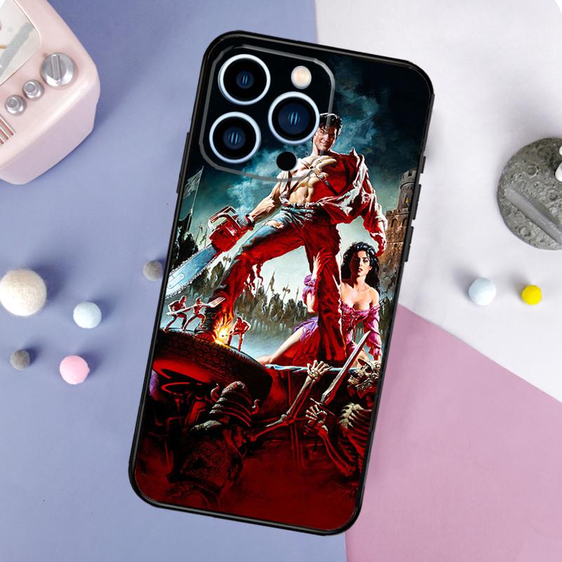 Horror Movie Evil Dead Case For iPhone 16 15 13 12 11 14 Pro Max Mini X XR XS Max Plus Bumper Back Cover
