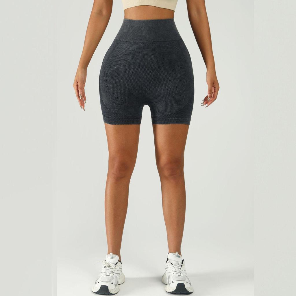 Seamless High-Waisted Matte Yoga Pants - Quick-Dry Slimming Capri with Hip Lift Design