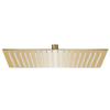 Rainfall Shower Head Stainless Steel 50x50 Cm Square Golden