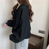 Women's Trendy 2025 Spring Loose Hooded Cardigan Sweatshirt