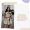 European & American Women's 2025 Early Spring Pleated Balloon Mini Skirt