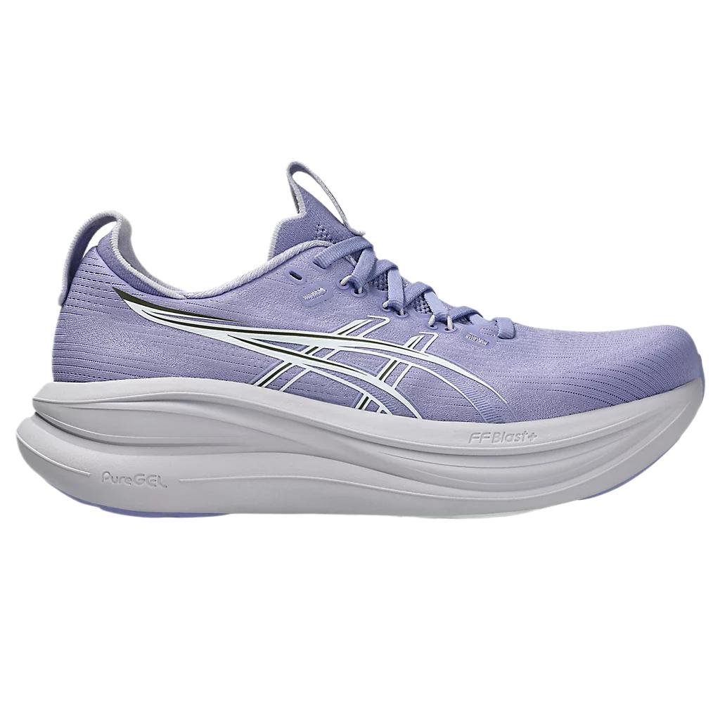 Asics Gel-Nimbus 28 Runde Spitze Schnürung Dämpfung Atmungsaktiv Low-Top Laufschuhe Damen Sneaker 1012B899-500