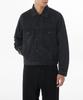 Musinsa Standard Denim Officer Jacket [Washed Black]