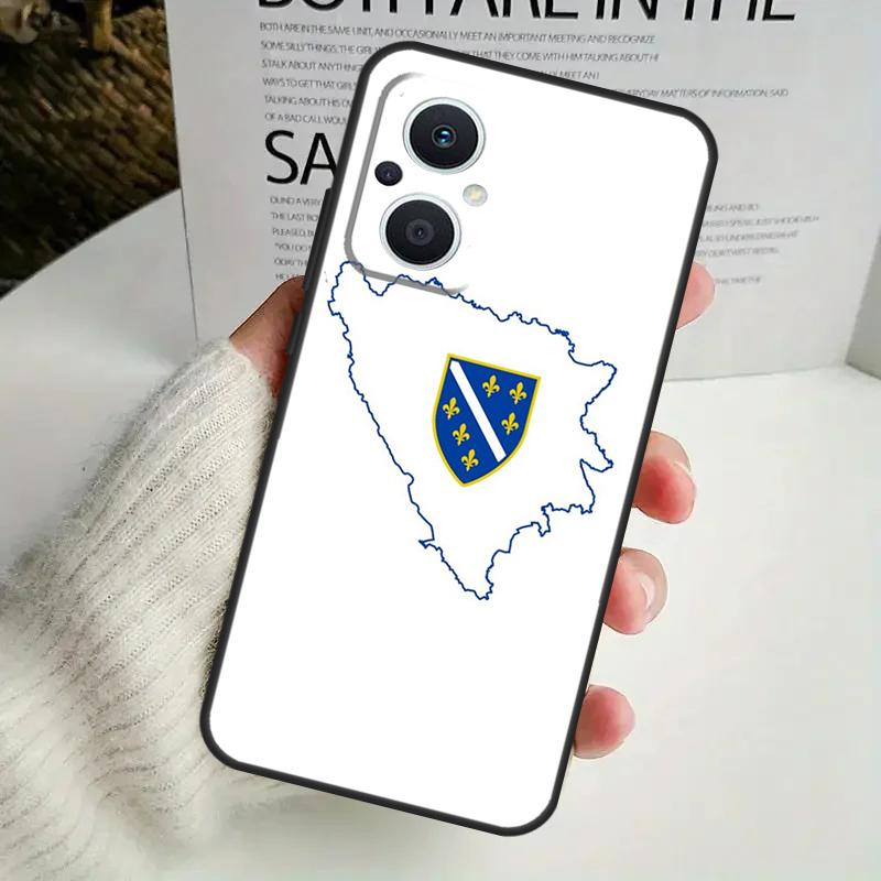 Bosnia Flag Case For OPPO Reno 8 7 6 5 4 Lite 8T 5Z 4Z 10 11F OPPO Find X5 X6 Pro X2 Neo X3 Lite Cover