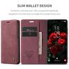Leder Magnet Geldbörse Hülle für Samsung Galaxy S25 Ultra Luxus Case Kartenhalter Buch Funda Handy S24 FE S 24 Plus 25 Flip Etui