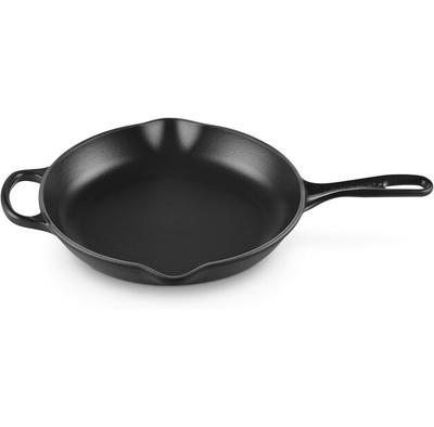 Cast Iron Skillet/serving Skillet Round Le Creuset Signature 26 Cm, Black Matte (20182260000422)
